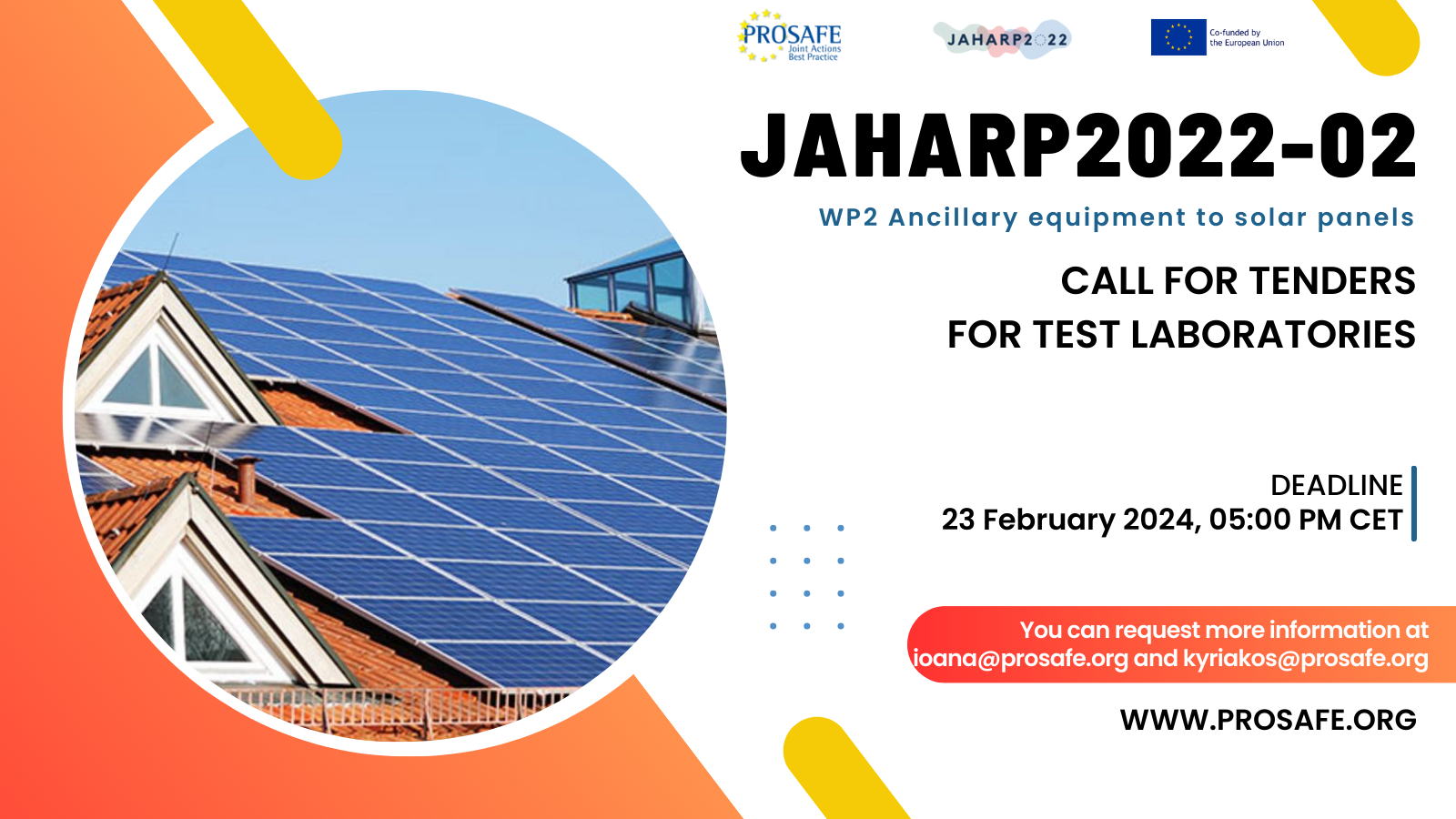 Call for tenders lab JAHARP2021 4