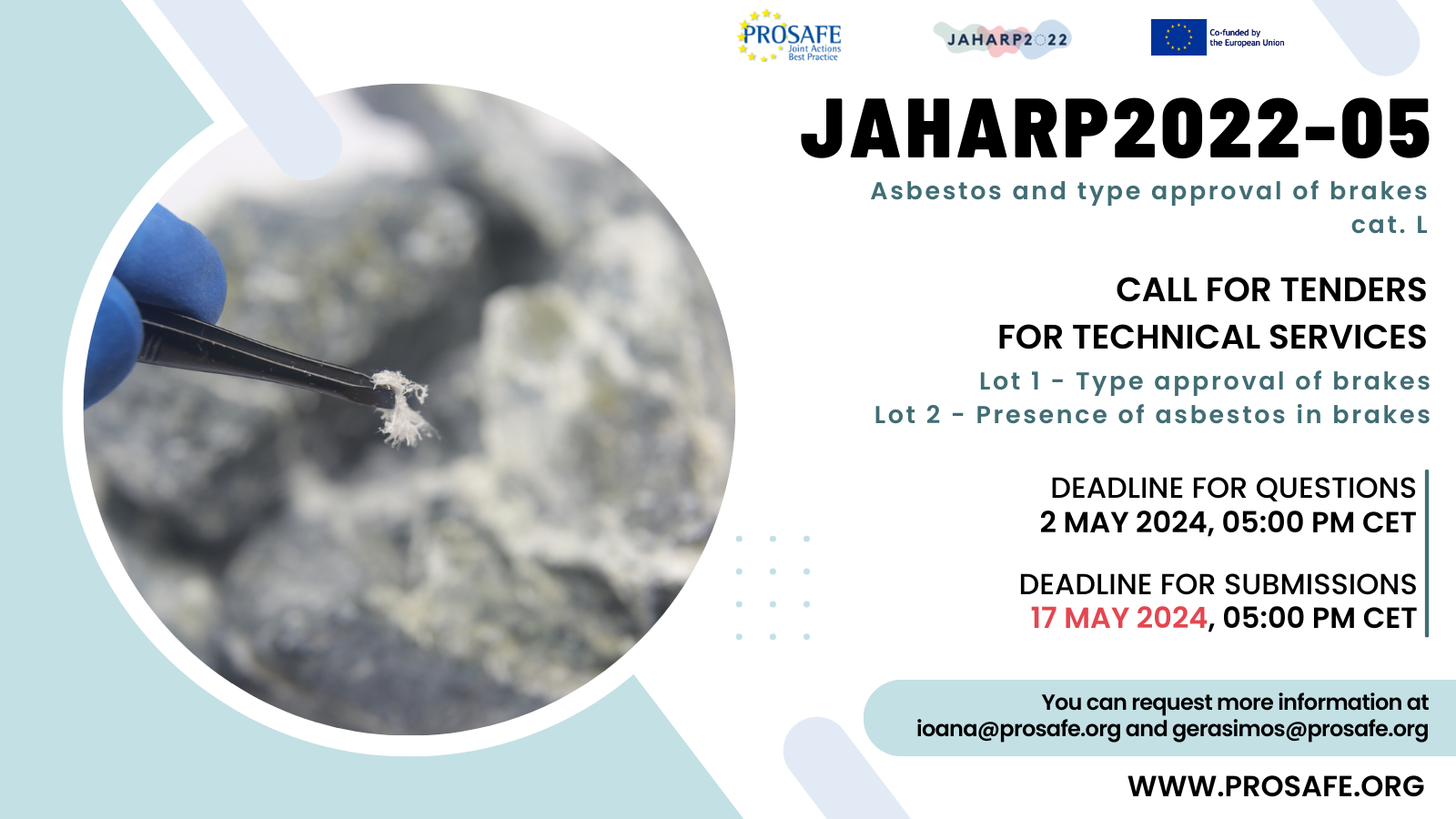 JA2022 03 WP3 Chainsaws Call for Tenders 2